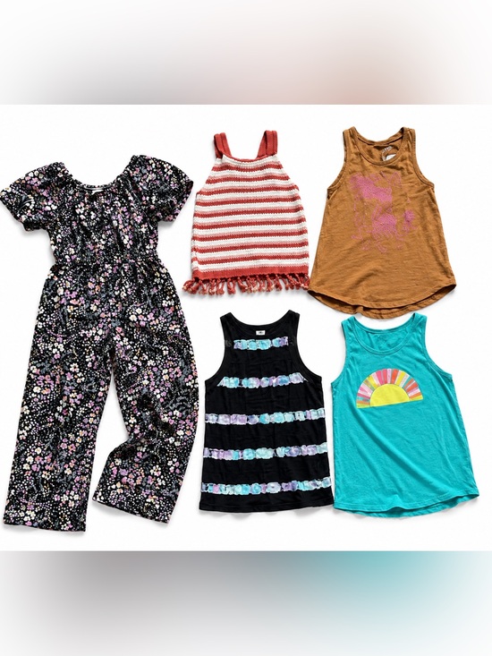 Old Navy Other - Lot of girls jumpsuit and tanks‎ size small to medium